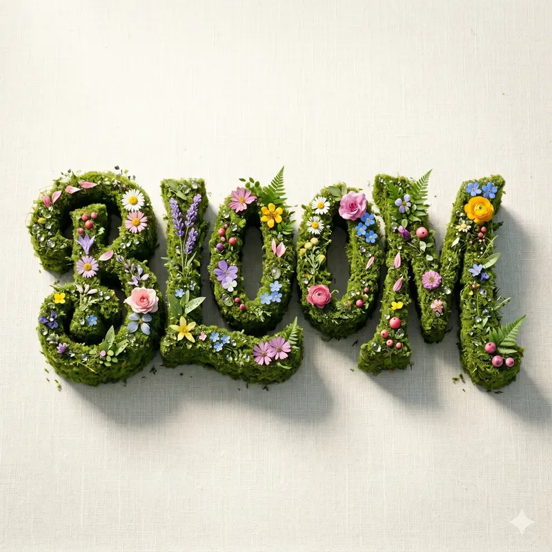 3D Typography Art