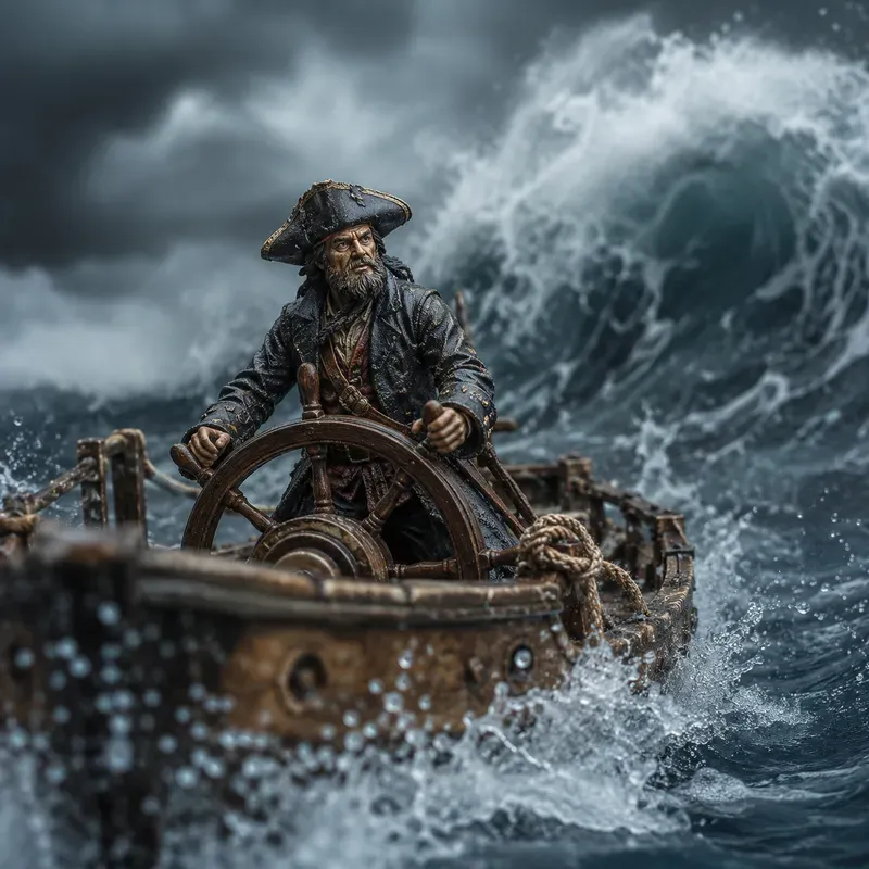 Miniature Adventure Toy Scenes