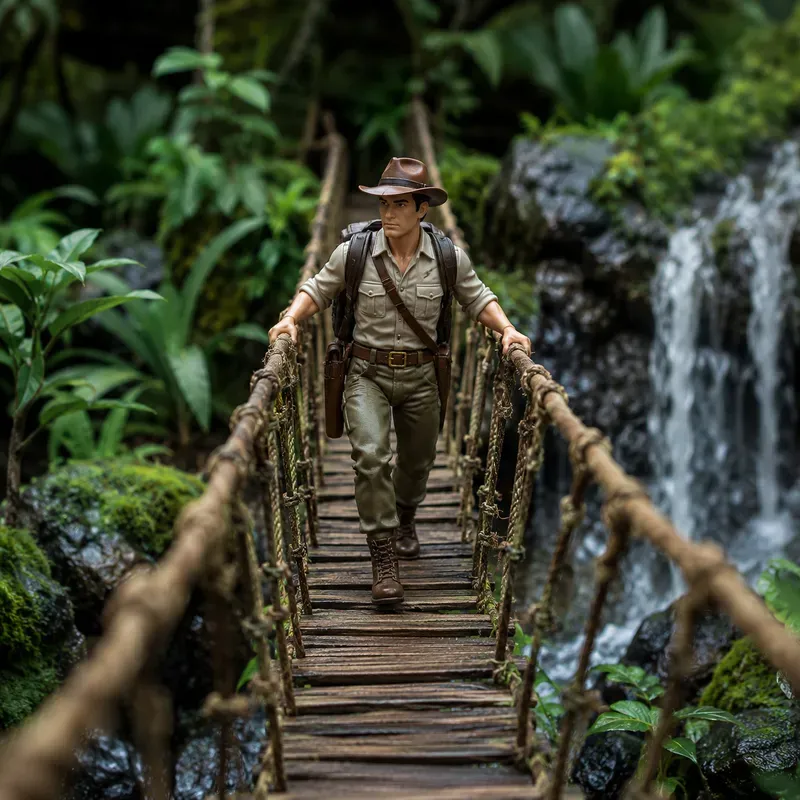 Miniature Adventure Toy Scenes