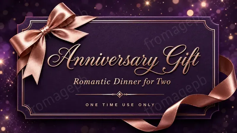Luxury Gift Voucher Card Templates