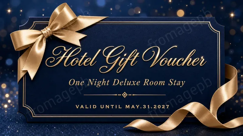Luxury Gift Voucher Card Templates