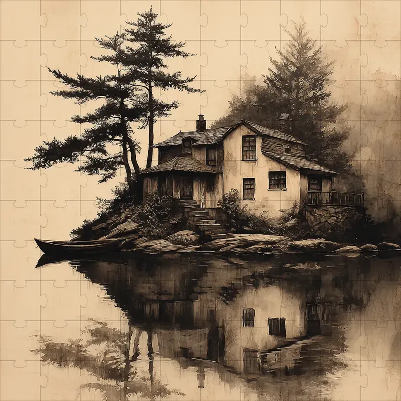Oil Sepia Classical Timeless Moody