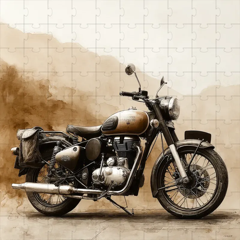 Oil Sepia Classical Timeless Moody