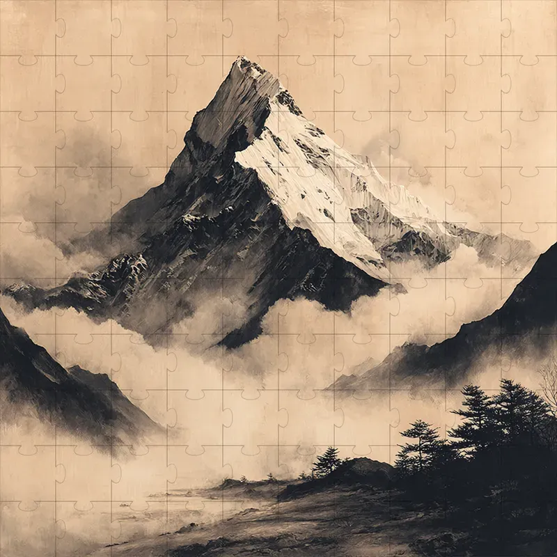 Oil Sepia Classical Timeless Moody
