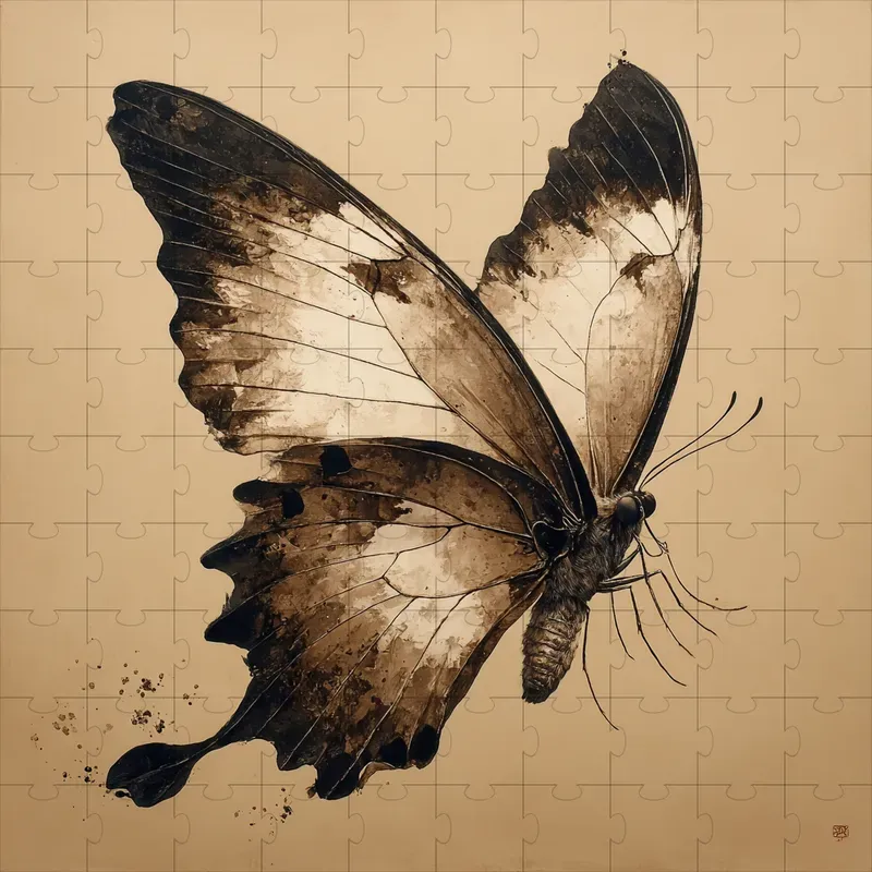 Oil Sepia Classical Timeless Moody