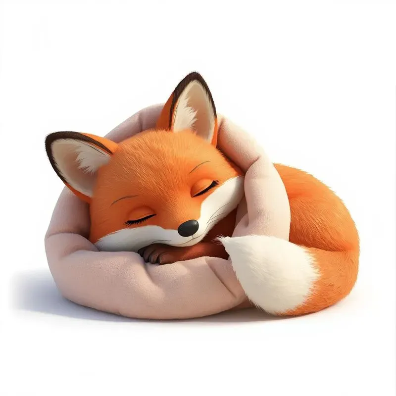 3D Cute Pixar Fox Consistent Characters