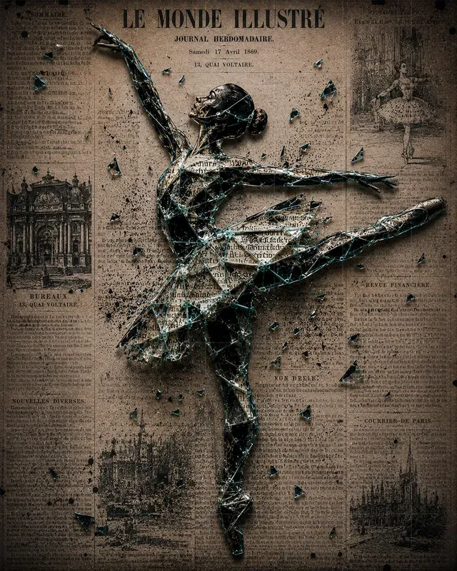 Mixed Media Collages