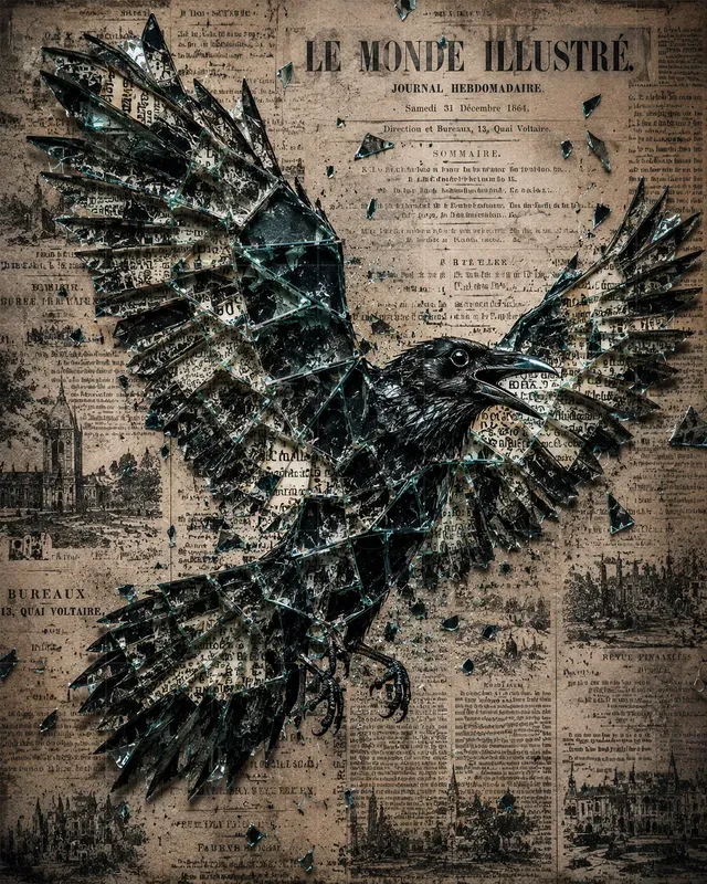 Mixed Media Collages