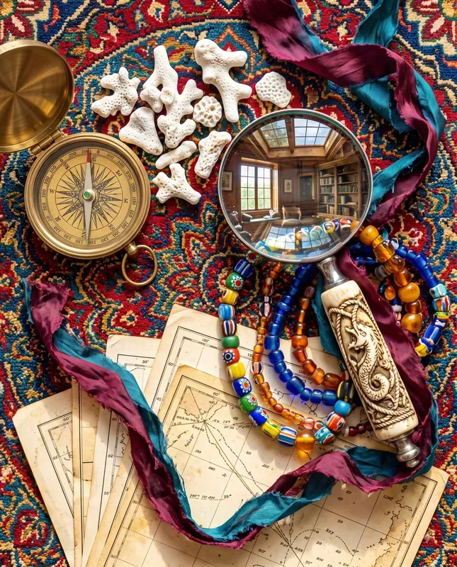Mystic Junk Journal Flat Lays