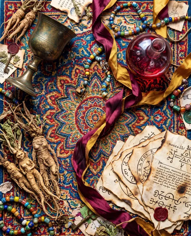 Mystic Junk Journal Flat Lays