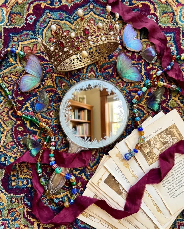 Mystic Junk Journal Flat Lays