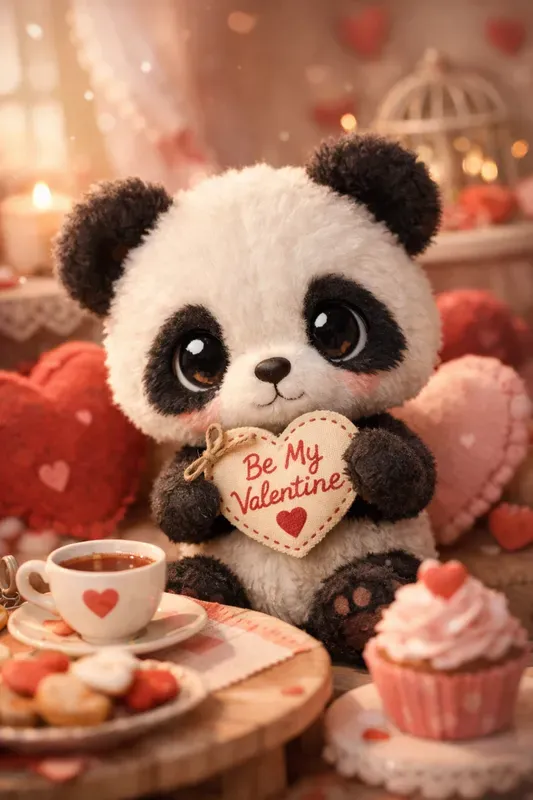 Handcrafted Animal Valentine Portraits