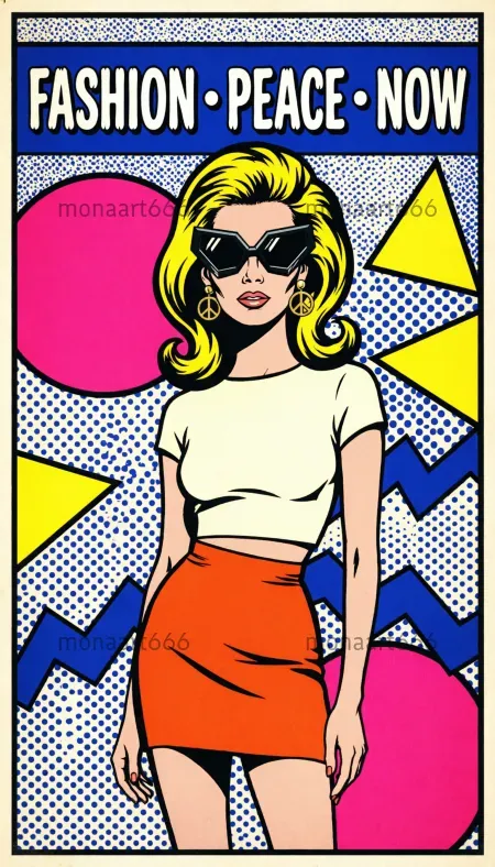60s Pop Art Quote Posters