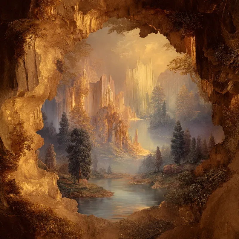 Cinematic Fantasy Book Cover Landscapes