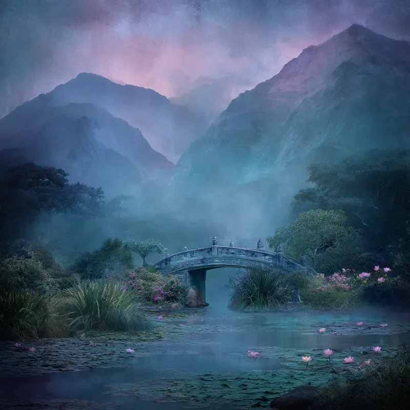 Cinematic Fantasy Book Cover Landscapes