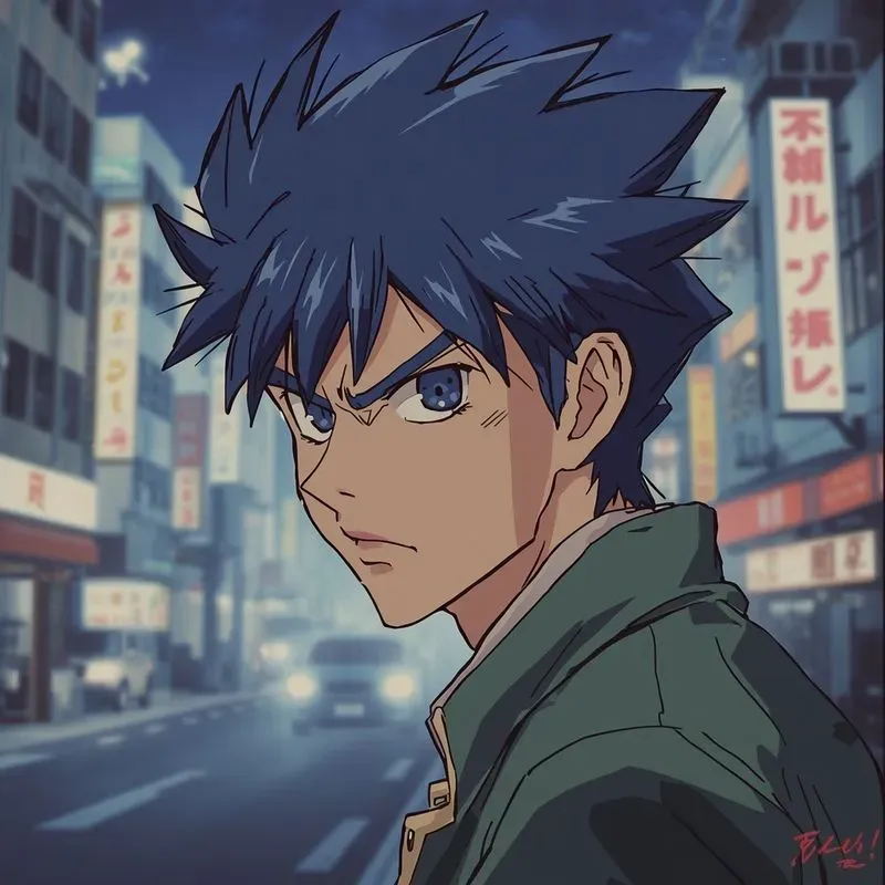 90s Vintage Anime Scene Generator
