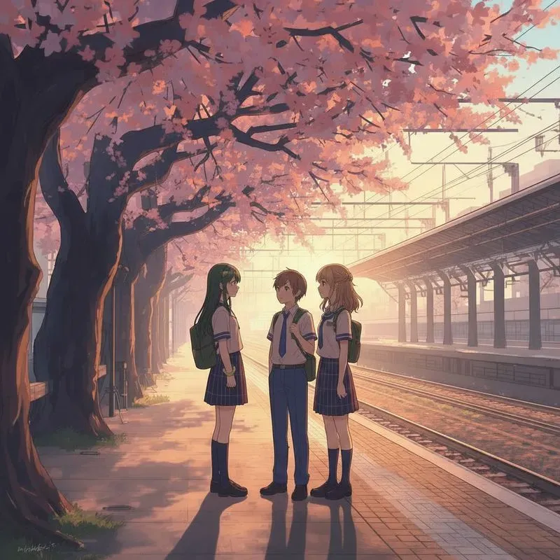 90s Vintage Anime Scene Generator