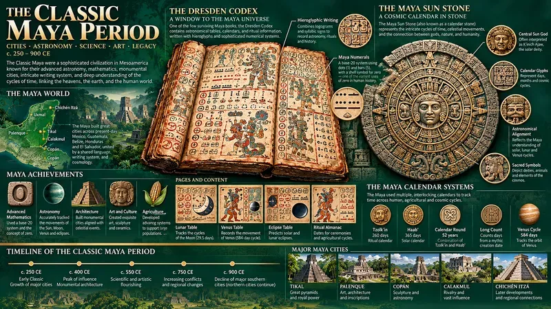 Ancient History Museum Infographic Media