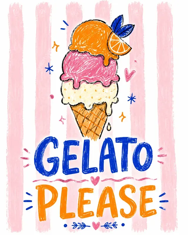 Hand Drawn Summer Doodle Pod Posters