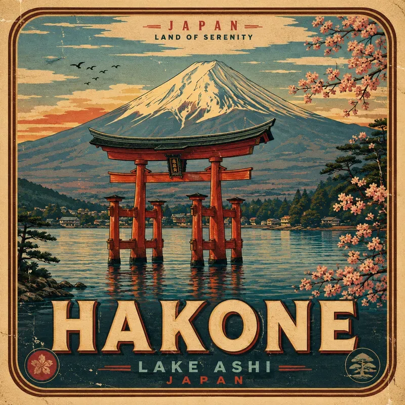 Vintage City Travel Poster Art