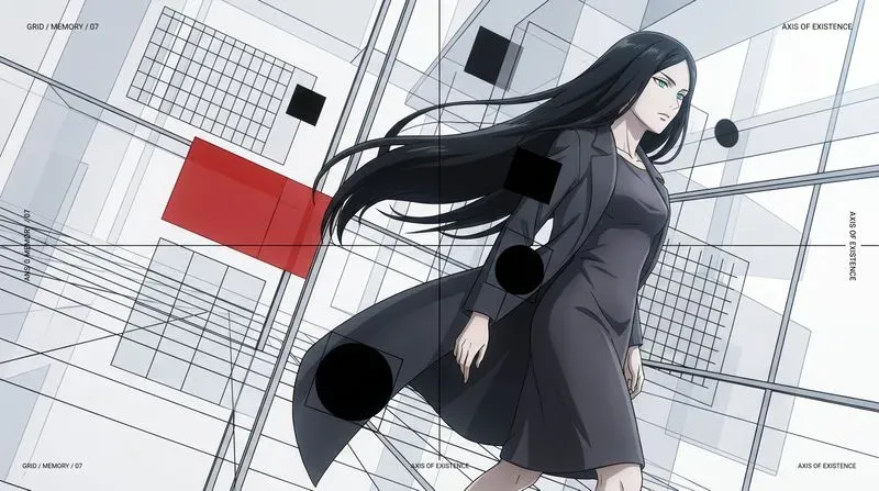Suprematist Geometric Anime Spaces