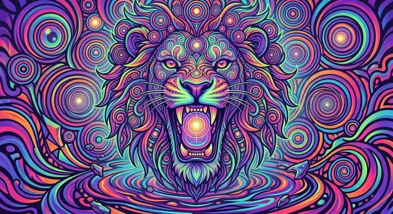Psychedelic Retro Poster Art