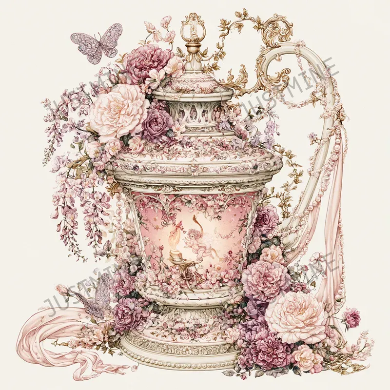 Pink Princess Museum Relics Clipart
