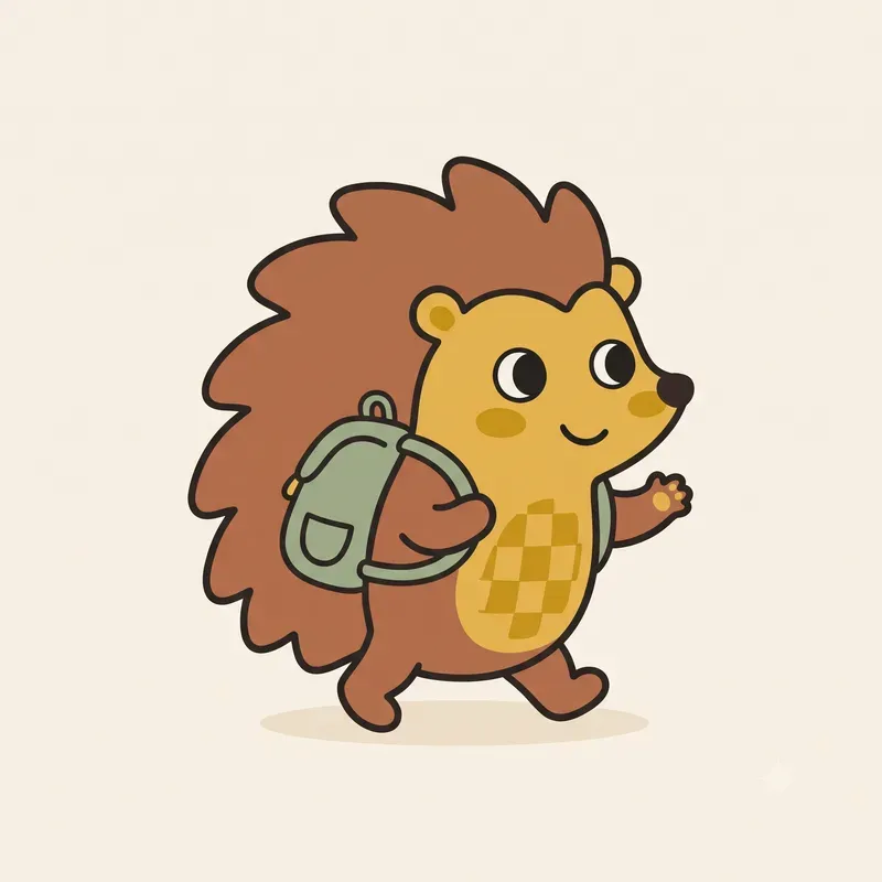 Nordic Minimalist Toddler Animal Art