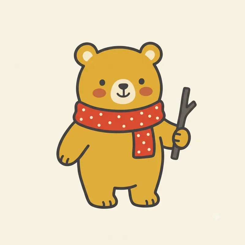 Nordic Minimalist Toddler Animal Art