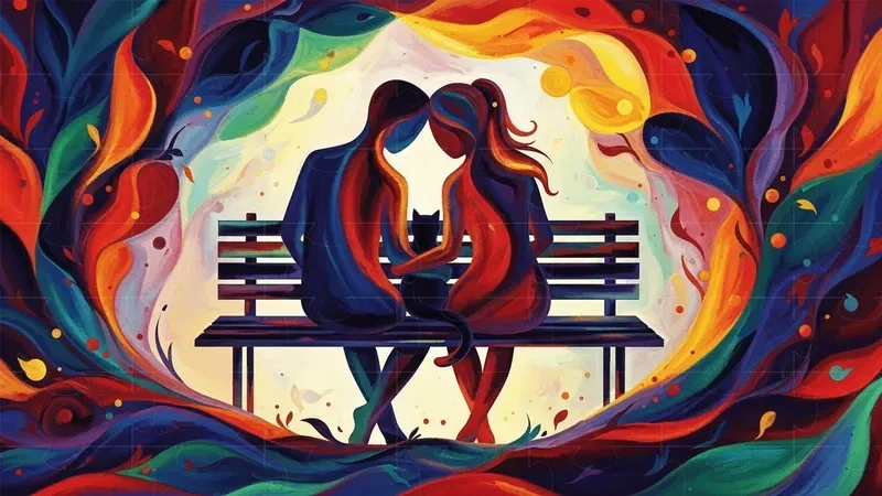 Families And Pets Abstract Art