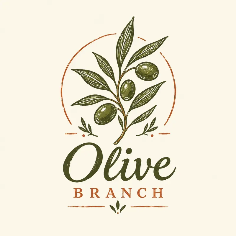 Organic Handdrawn Botanical Logo Designs