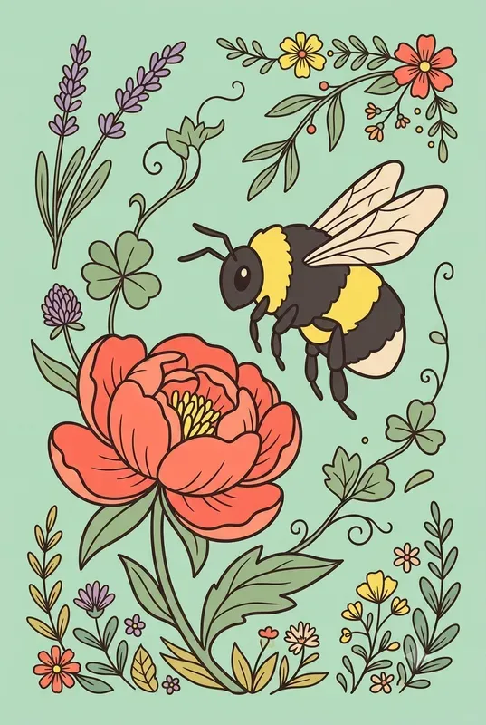 Bohemian Vector Art Generator