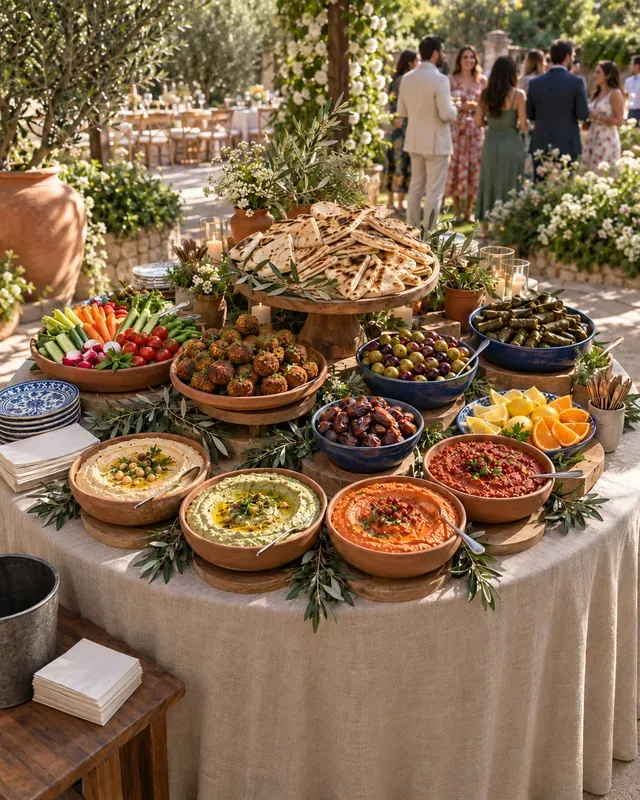 Grazing Table Catered Food Displays