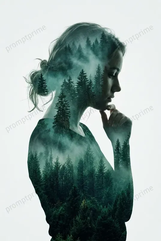 Surreal Double Exposure Photography