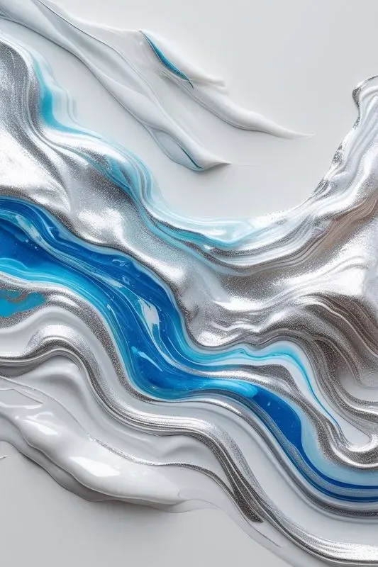 5 Iridescent Marble Textures