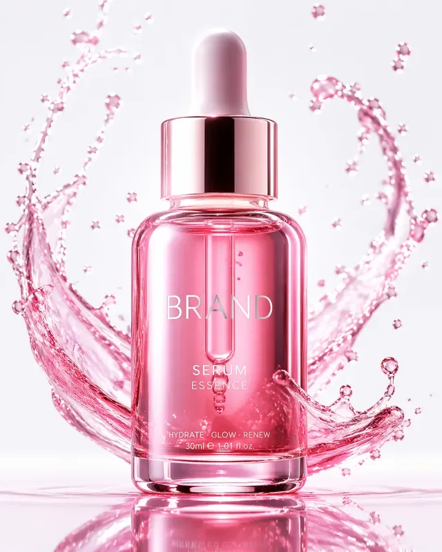 3D Cosmetic Product Showcases