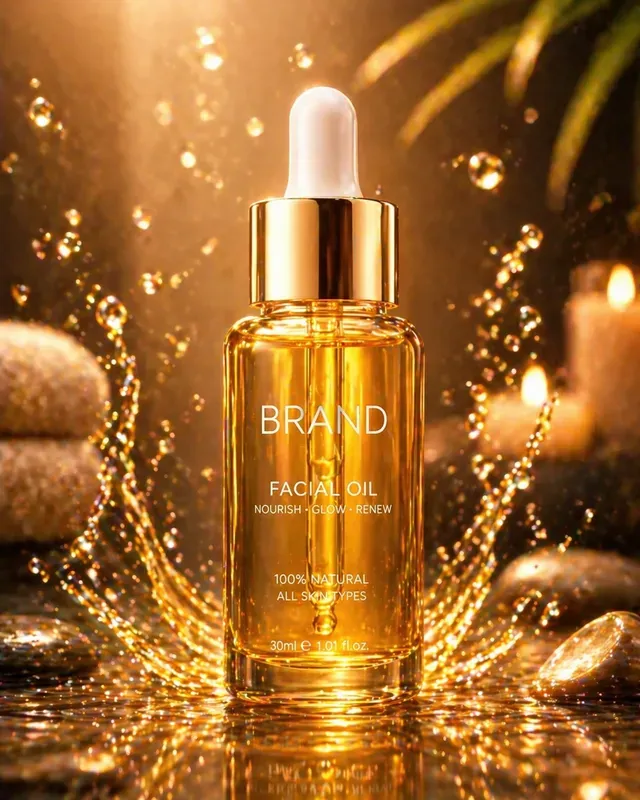 3D Cosmetic Product Showcases