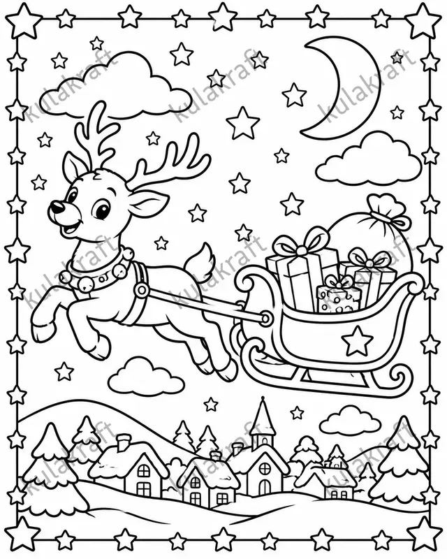 Christmas Coloring Pages For Kids