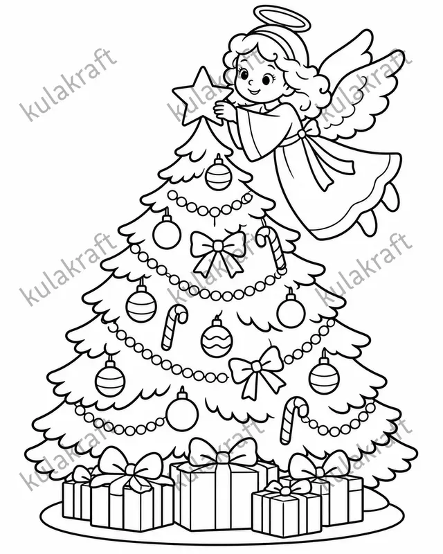 Christmas Coloring Pages For Kids
