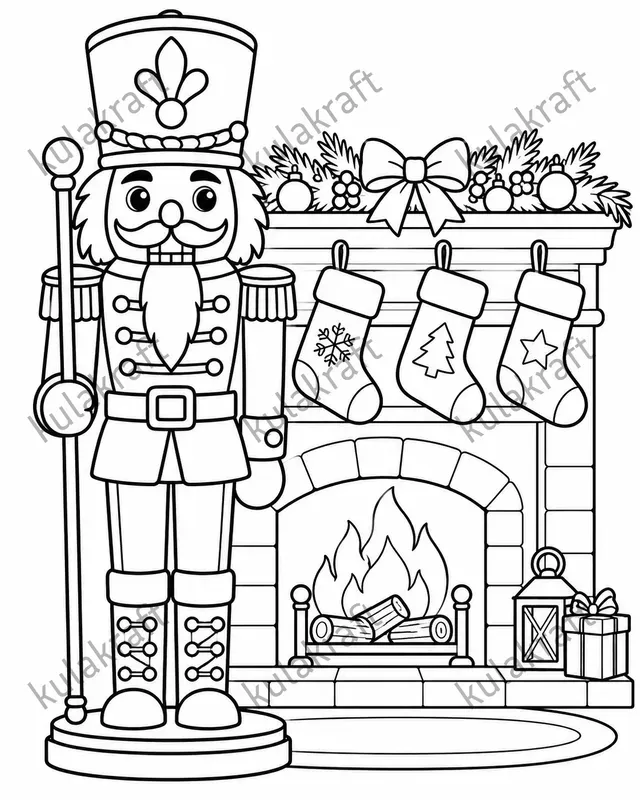 Christmas Coloring Pages For Kids