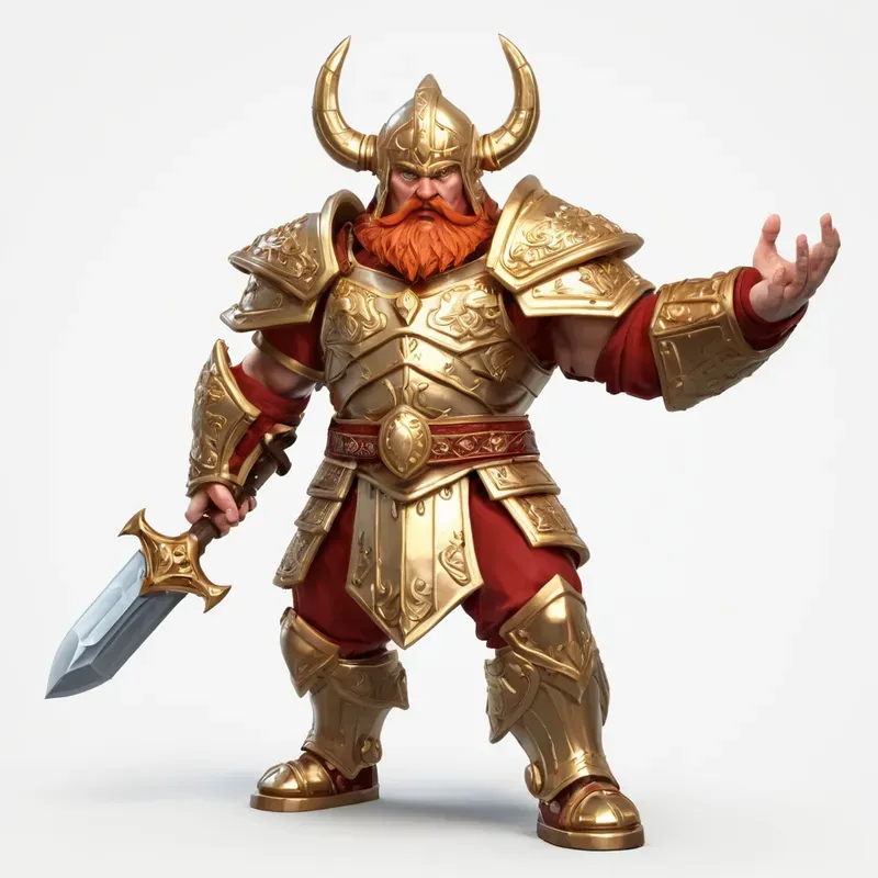 Isometric RPG 3D Game Character Sprites