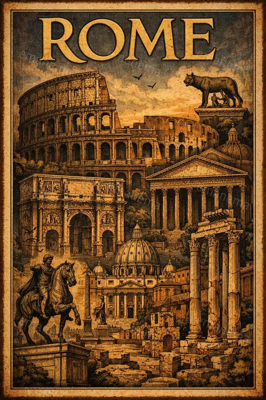 Celebratory Travel Posters