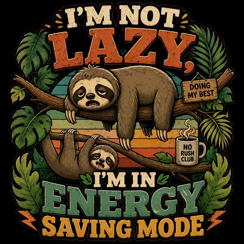 Sarcastic Cute Characters Retro Tshirts