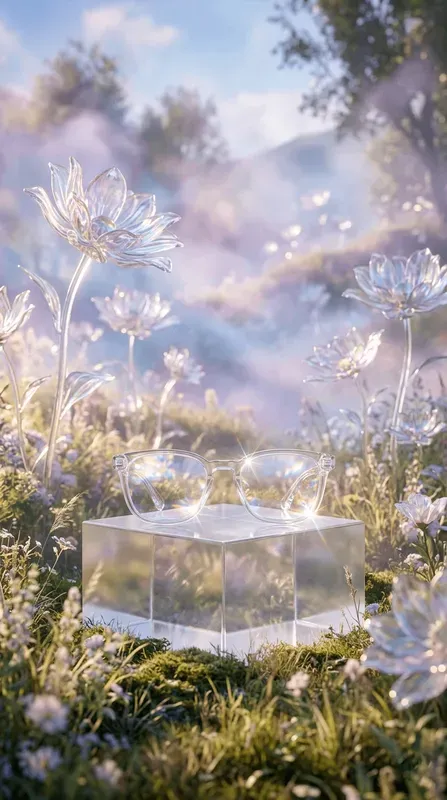Dreamy Glass Meadow Editorial Lenses