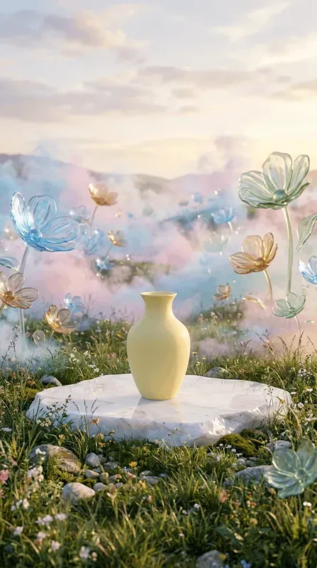 Dreamy Glass Meadow Editorial Lenses