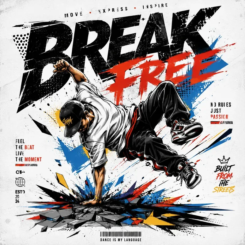 Dynamic Urban Street Poster Creators