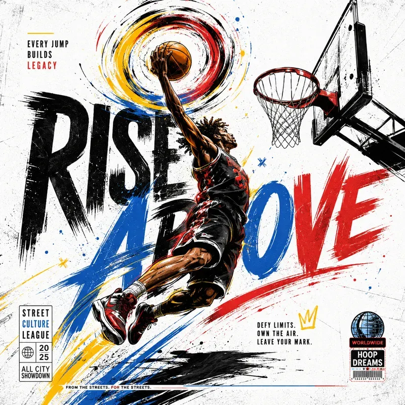 Dynamic Urban Street Poster Creators