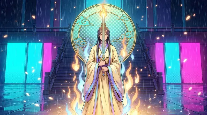 Anime Cyberpunk Bodhisattvas