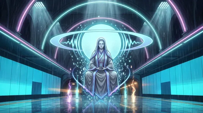 Anime Cyberpunk Bodhisattvas