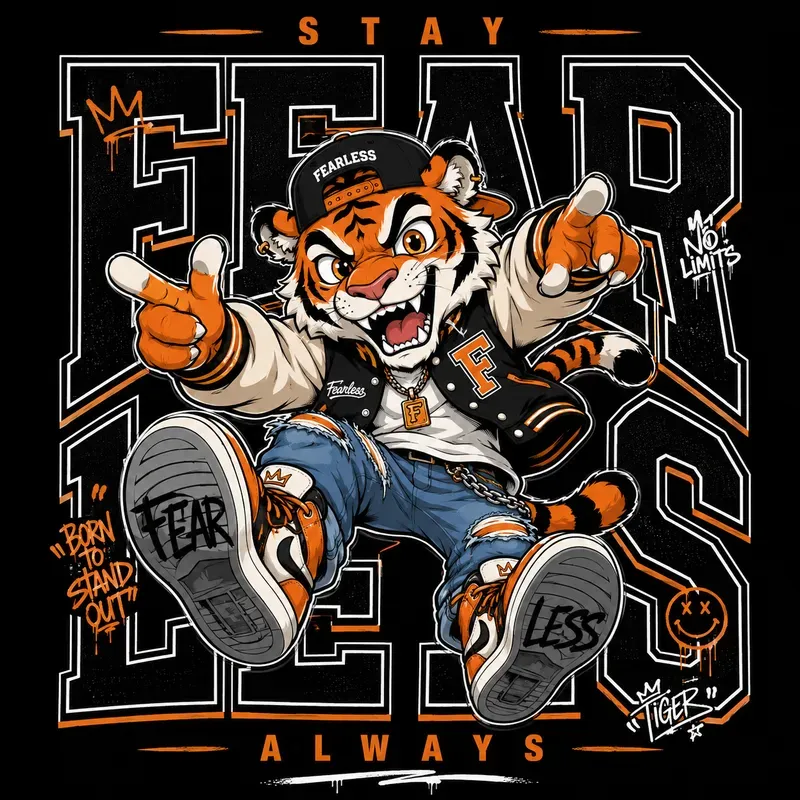 Streetwear Animal Mascots